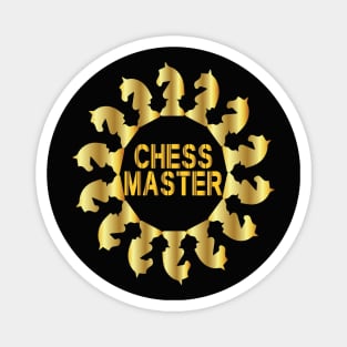 Funny chess master gift Magnet